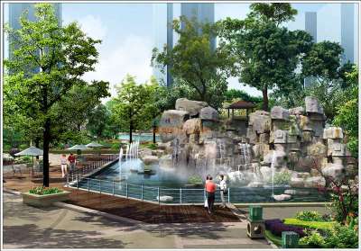 假山假樹 西安劃算的商洛假山制作