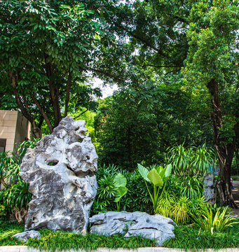 假石假山 園林藝術中的點睛之筆